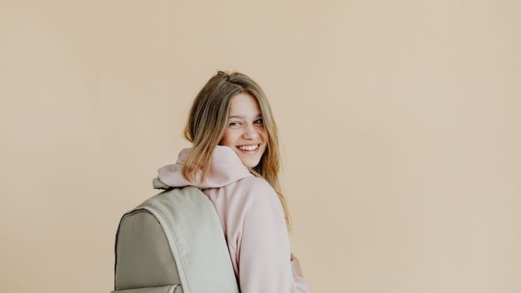 リュック backpack ベージュ